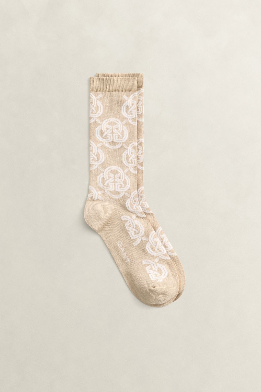 Monogram Socks - DARK GREY MELANGE