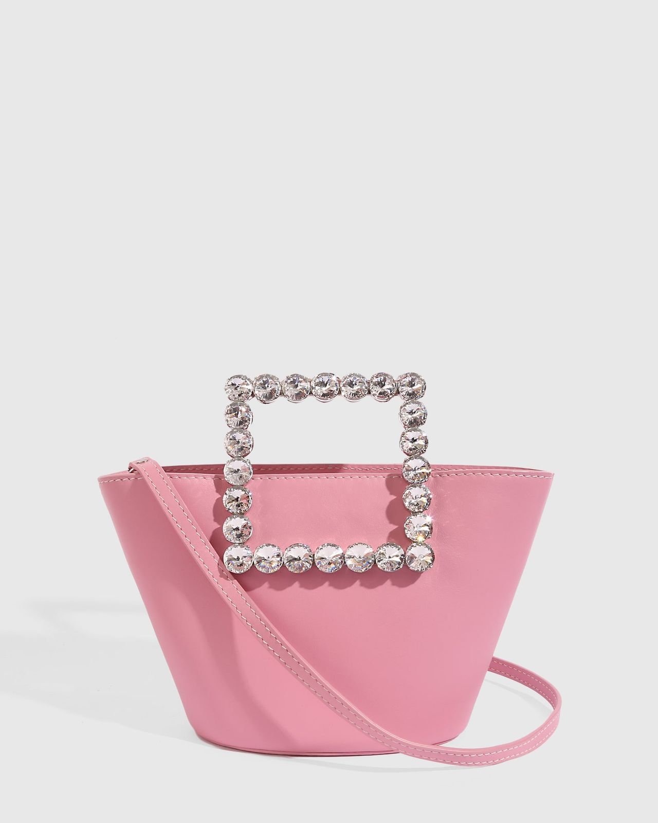 Pink Roma Bucket Bag