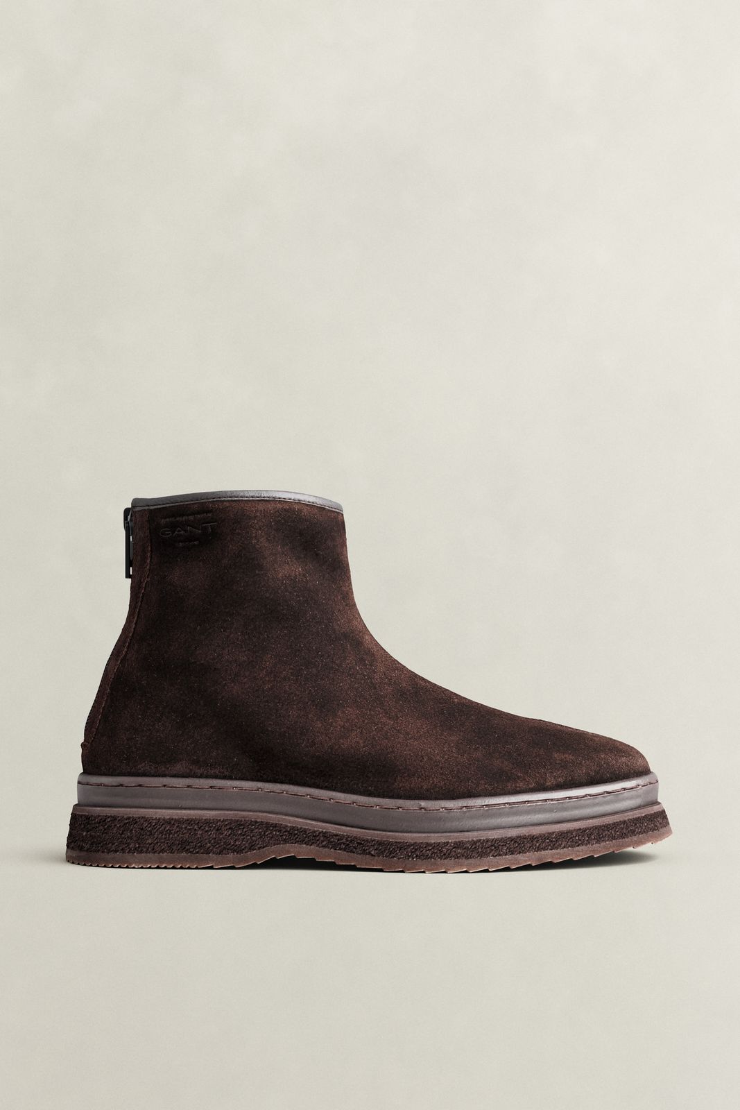 Blistown Suede Chelsea Boots - BLACK