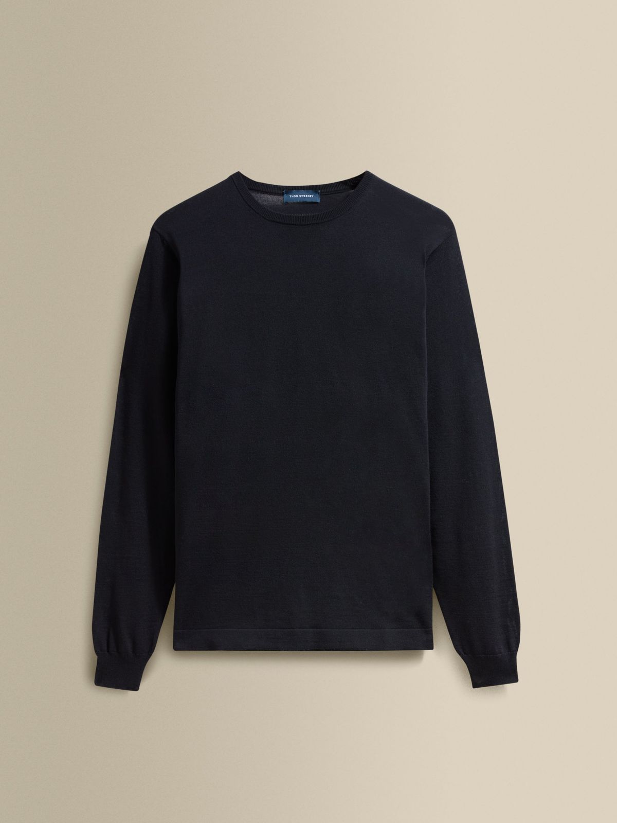 Merino Wool Extrafine Crew Neck Sweater