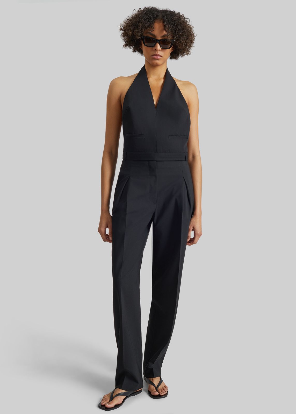 Covert Pleated Pants - Black