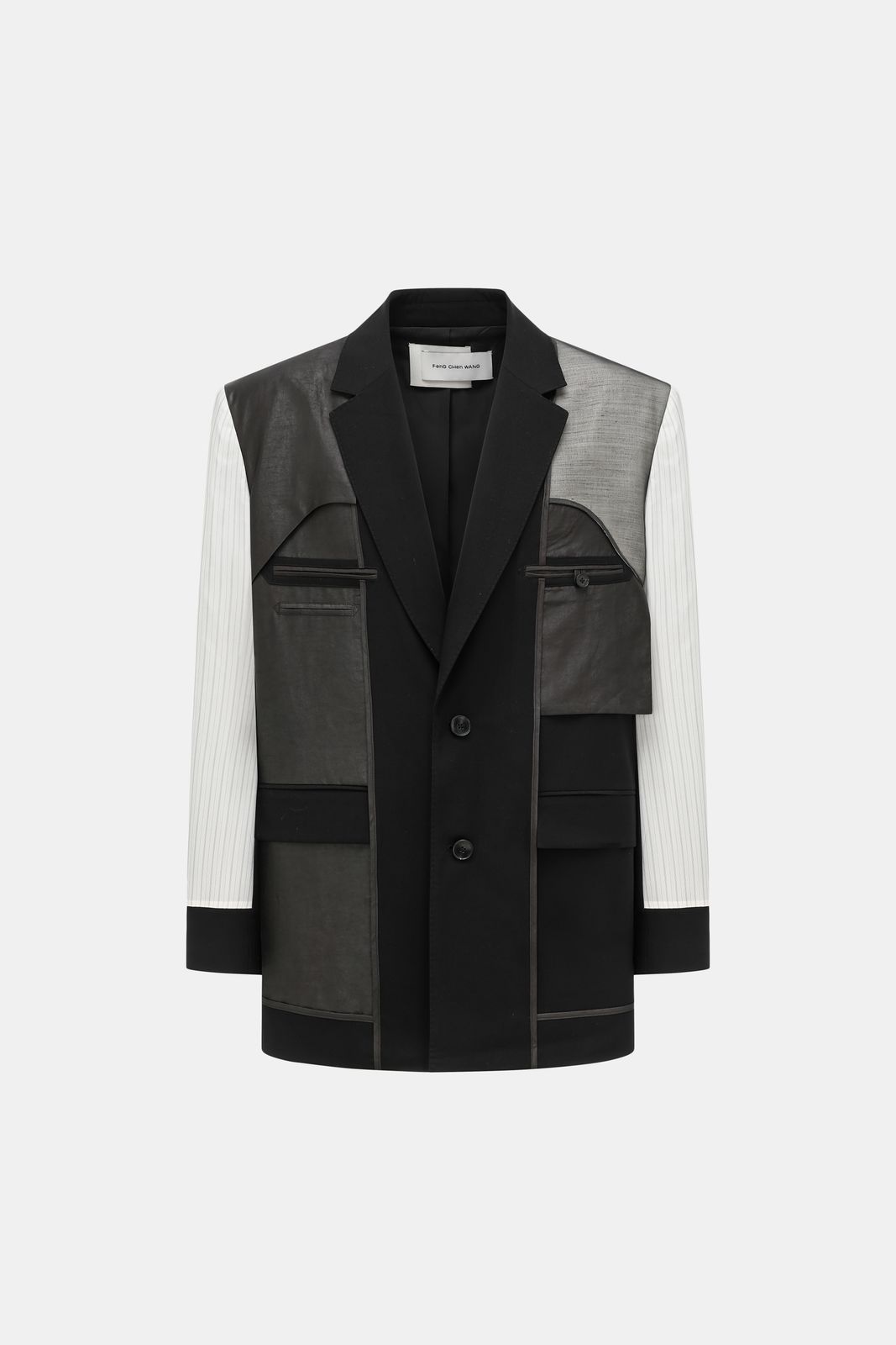 DECONSTRUCTION PATCHWORK BLAZER