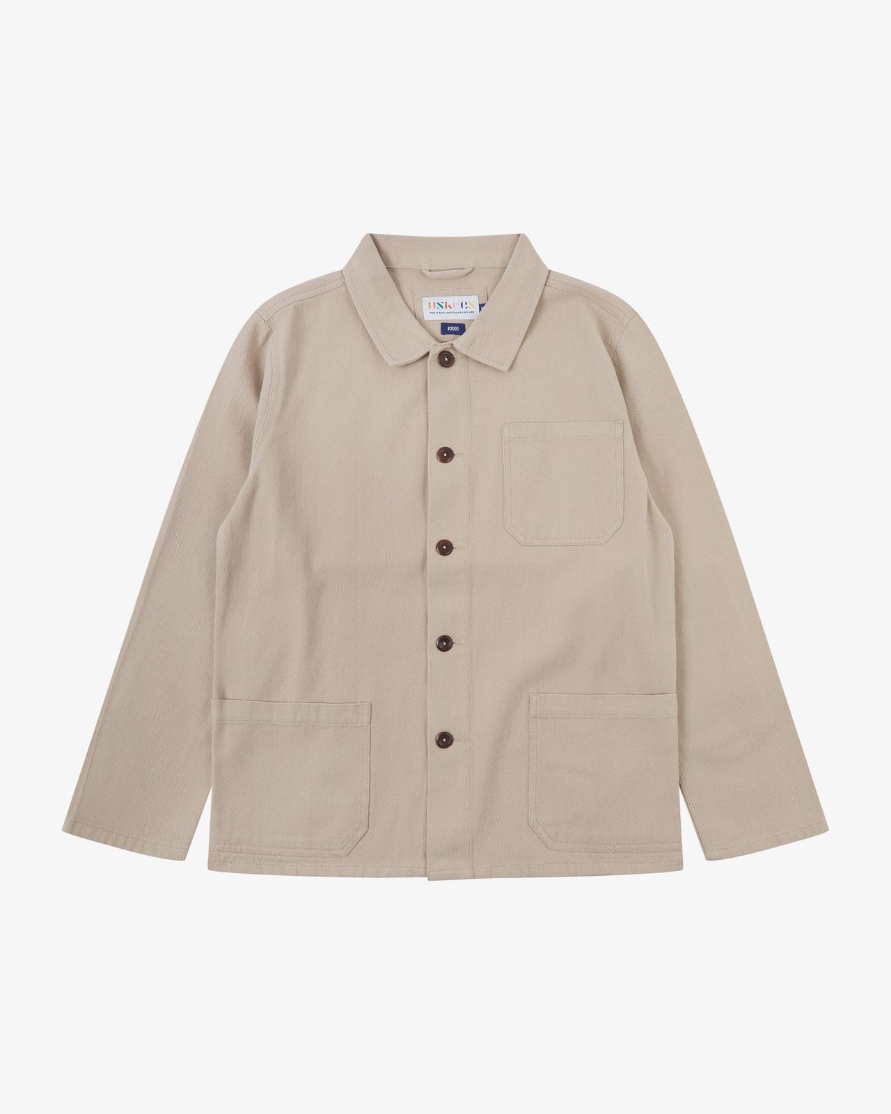 3001 Drill Overshirt - Oatmeal