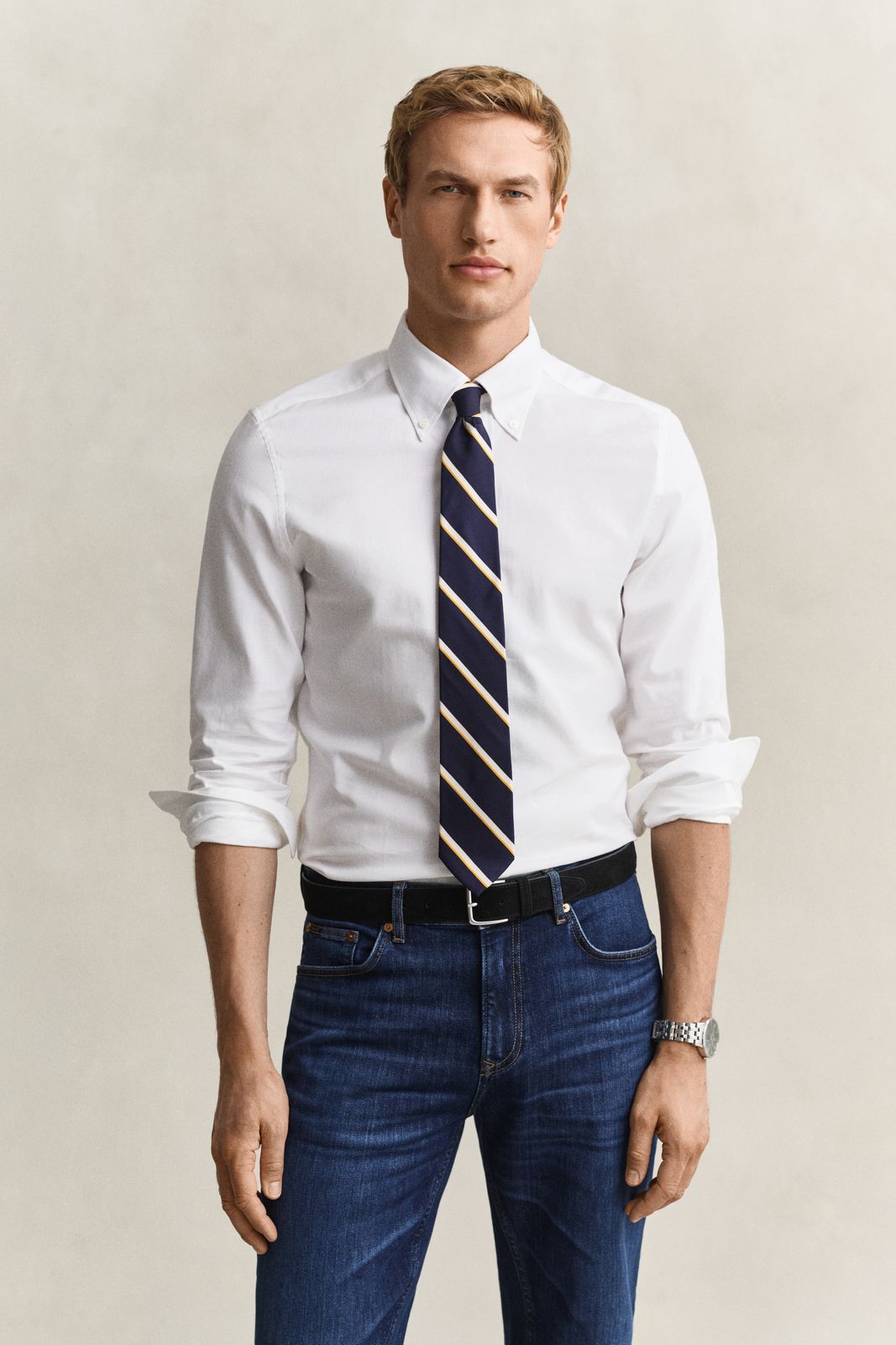 Slim Tailored Shirt - LIGHT BLUE