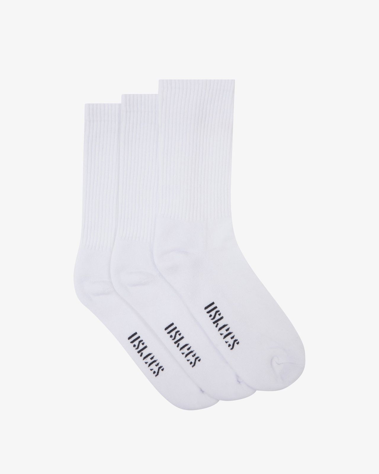 4015 Dependable Daily Socks - White