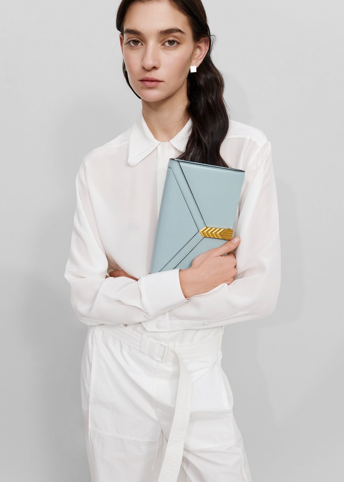 Bevza 3D-Collar Shirt - Ivory
