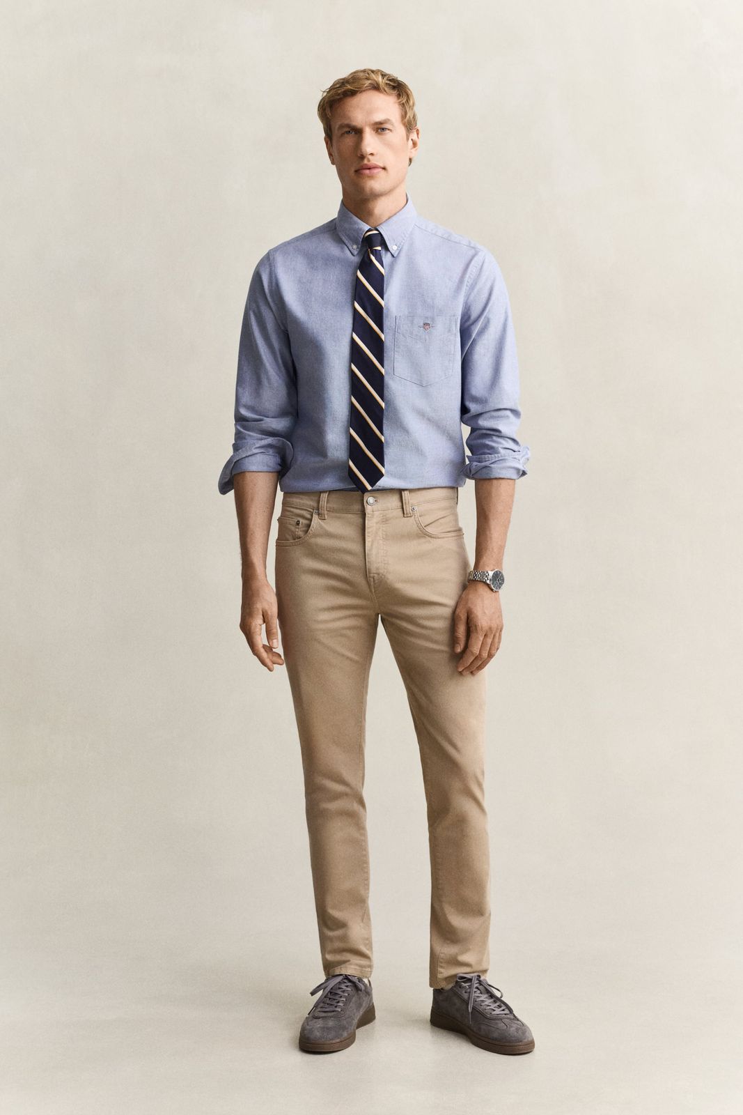 Slim Fit Desert Jeans - EVENING BLUE