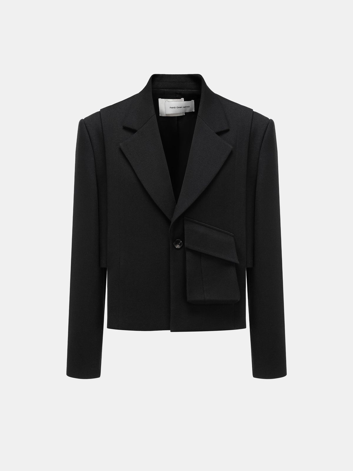 DECONSTRUCTED CROP JACKET