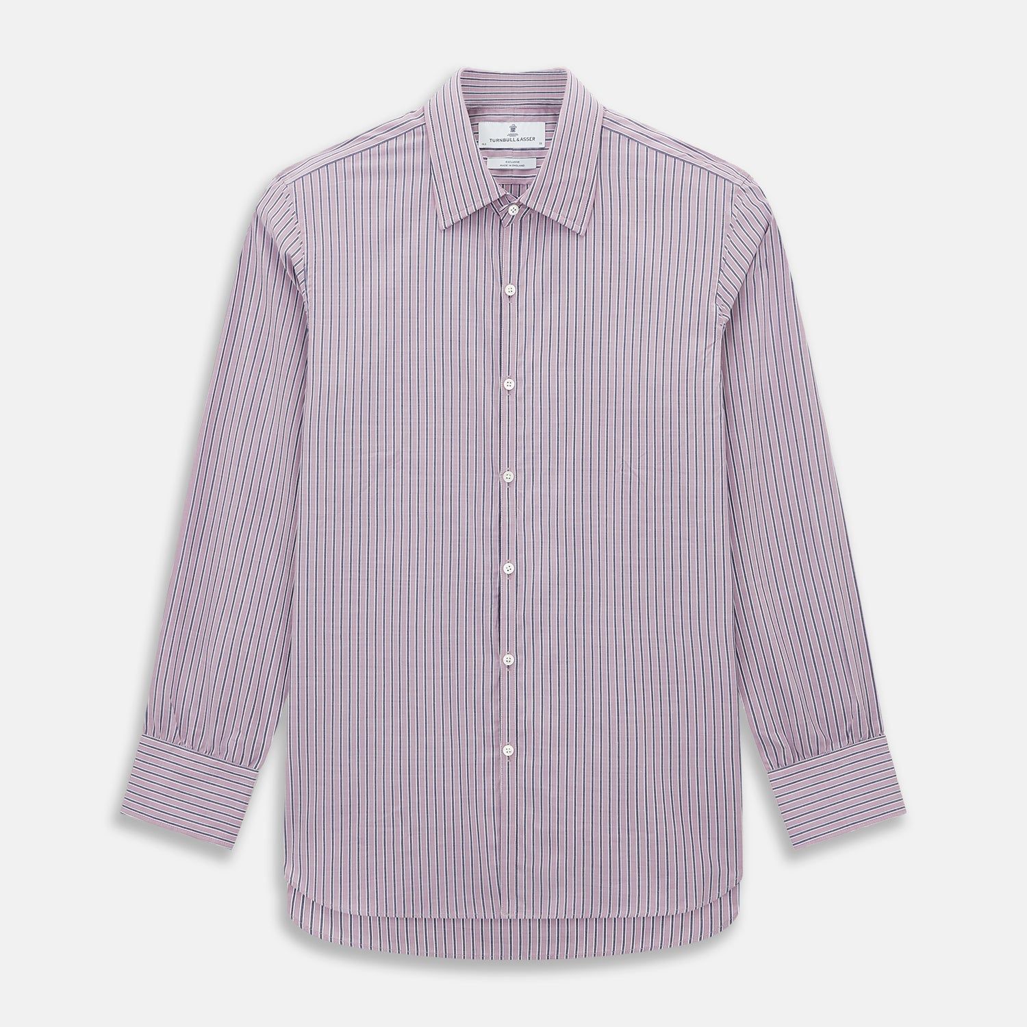 Antique Pink Ticking Stripe Westminster Shirt