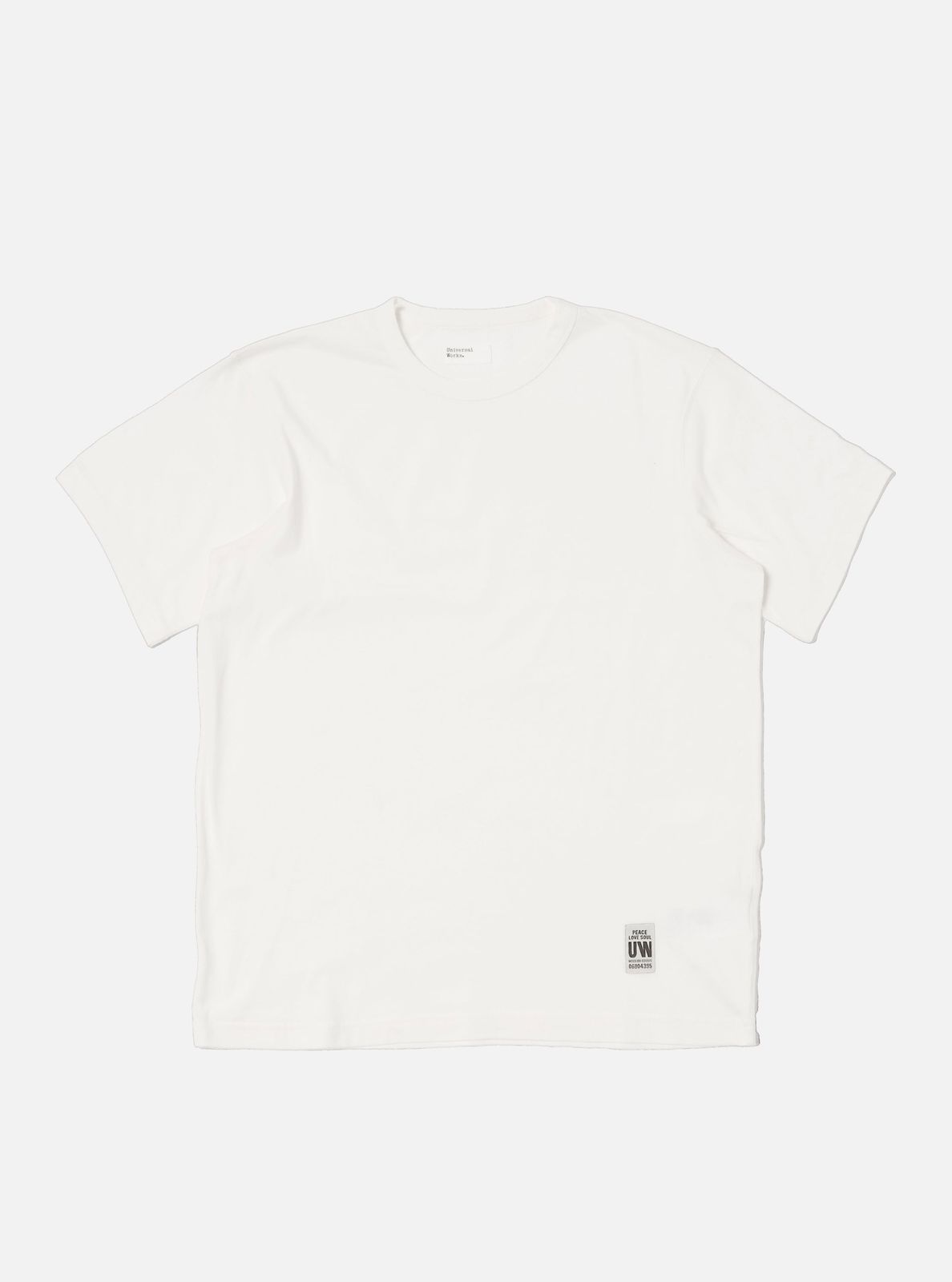 Ecru Single Jersey Core Tee