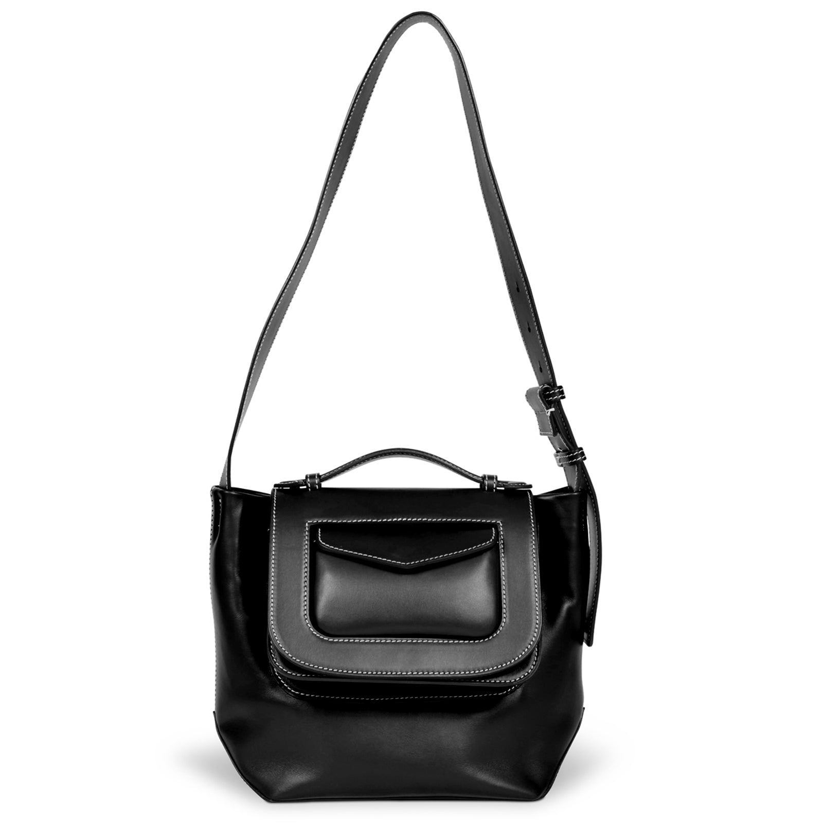 RUTH SMALL black -stitched-