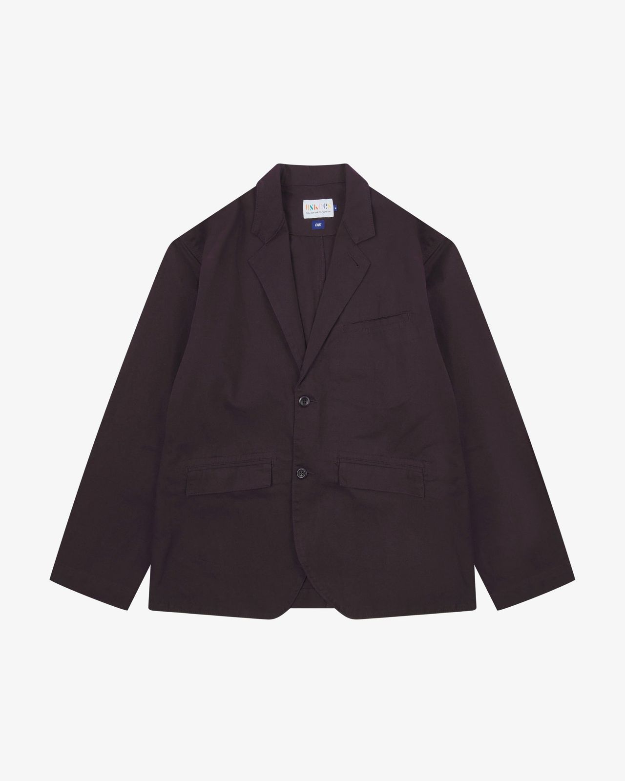 3047 Docklands blazer - dark plum