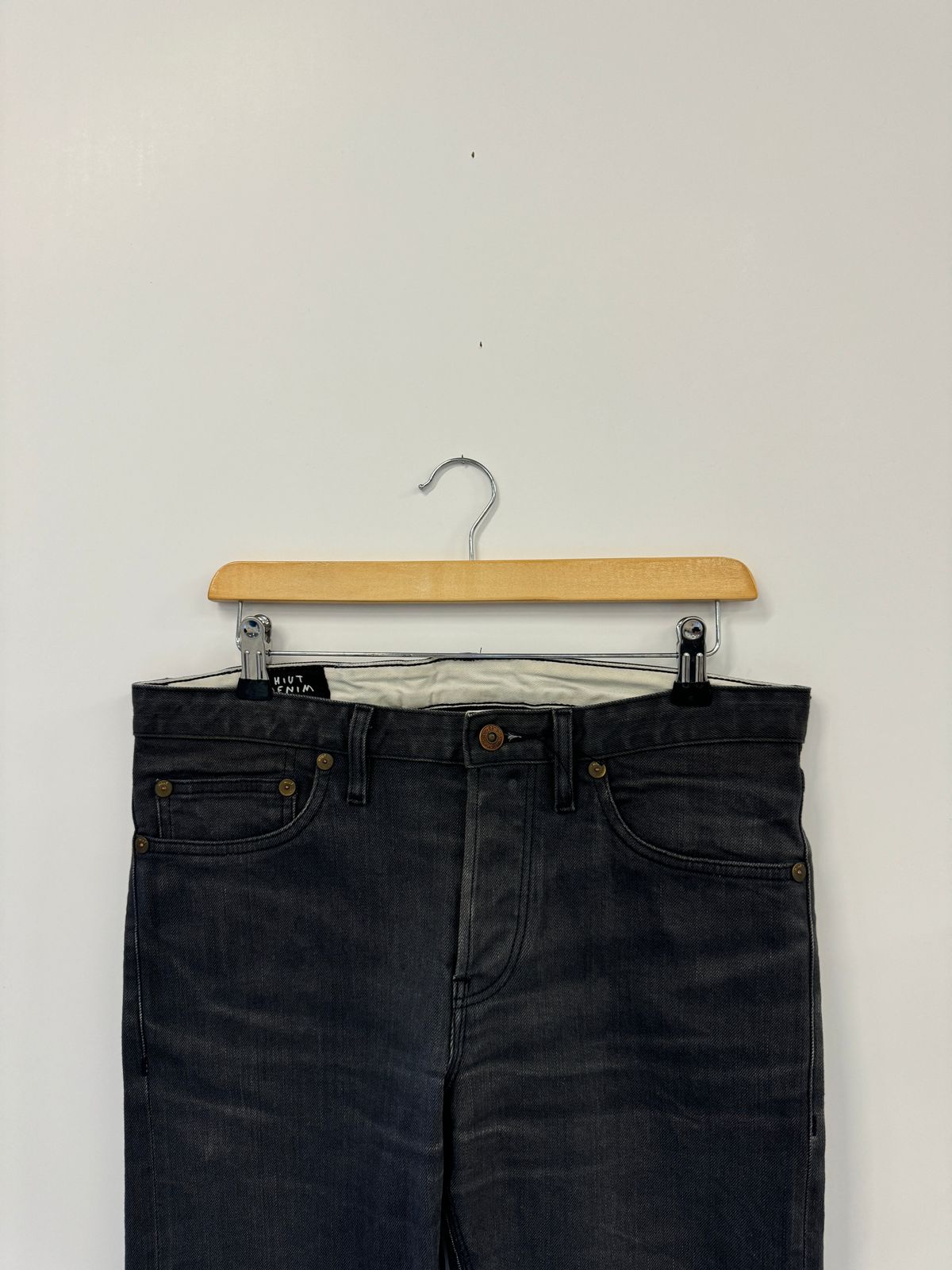 DJB0105 - Regular Italian Grey Selvedge - W31 L31