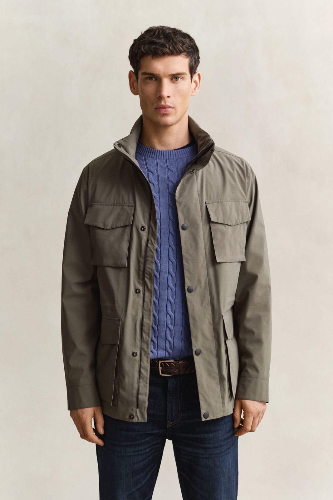 Lightweight Jacket - EVENING BLUE