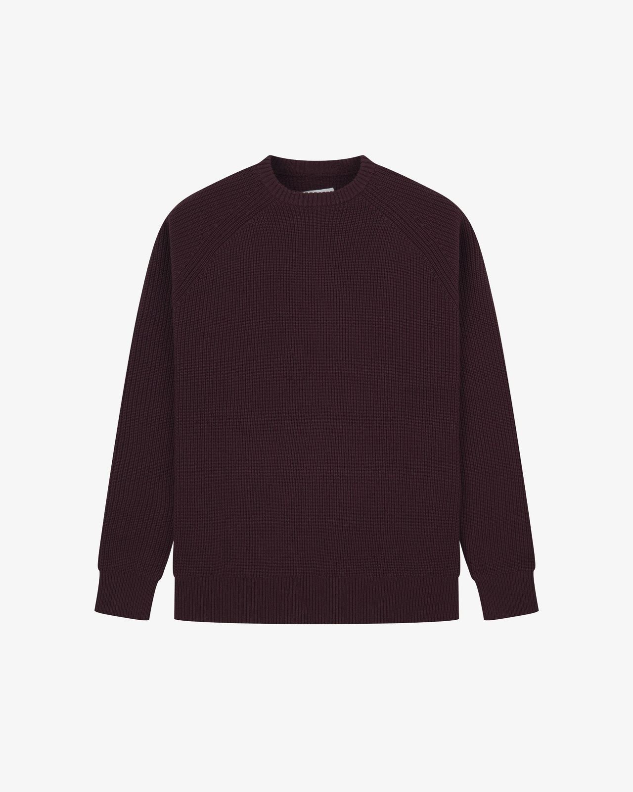 7013 Crew knit jumper - epsom downs red