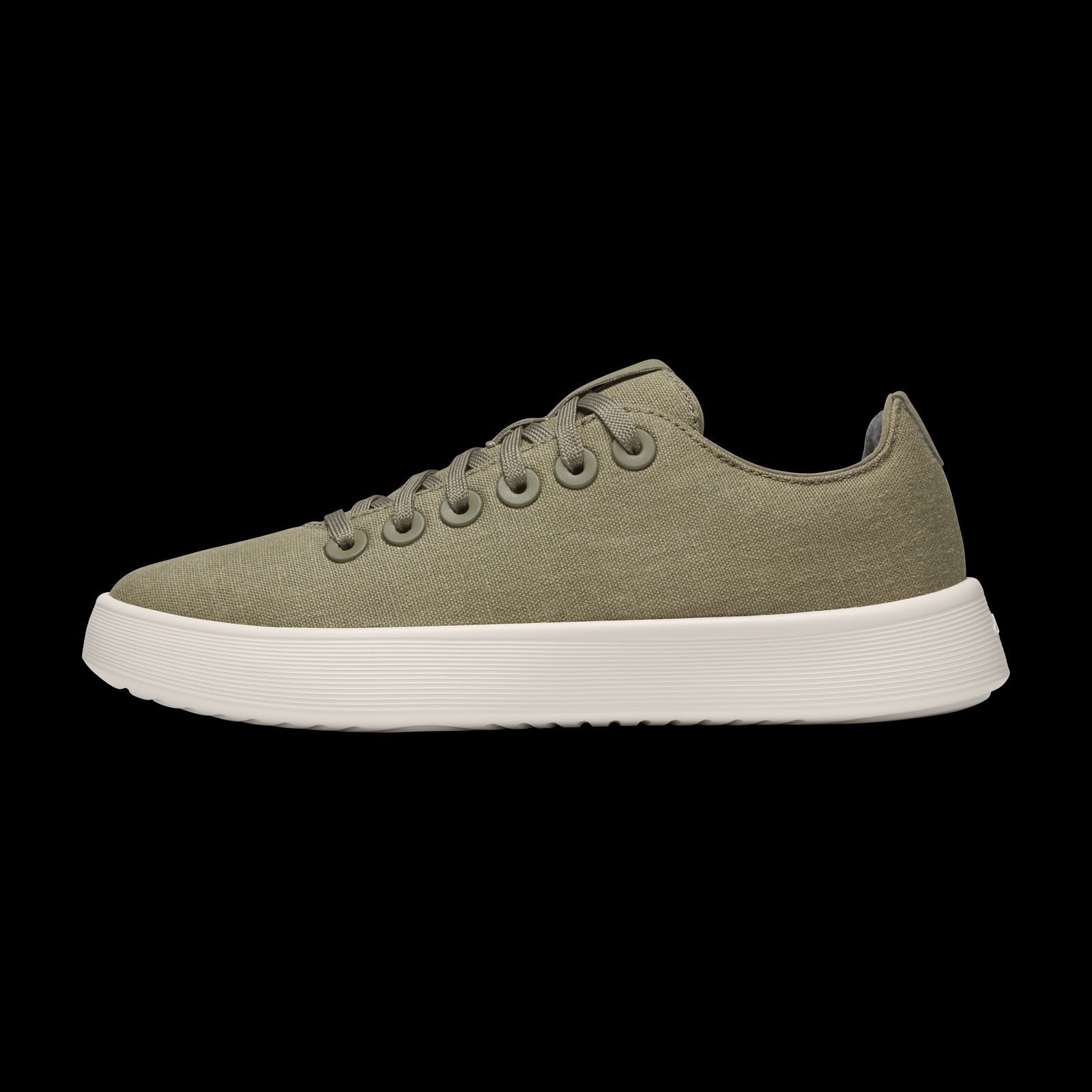 Men's Canvas Cruiser - Burnt Olive (natural White Sole)