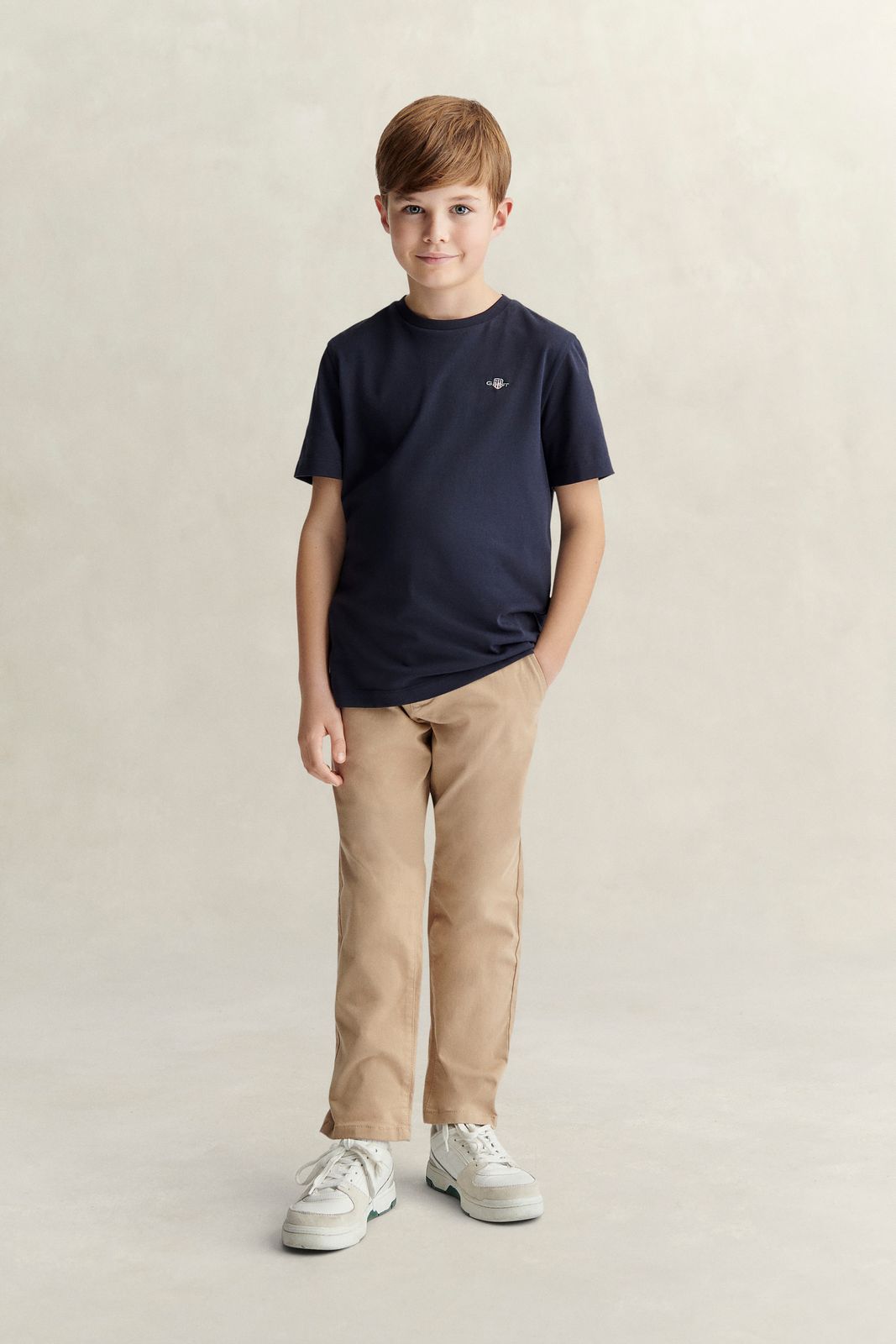 Teen Boys Chinos - MARINE