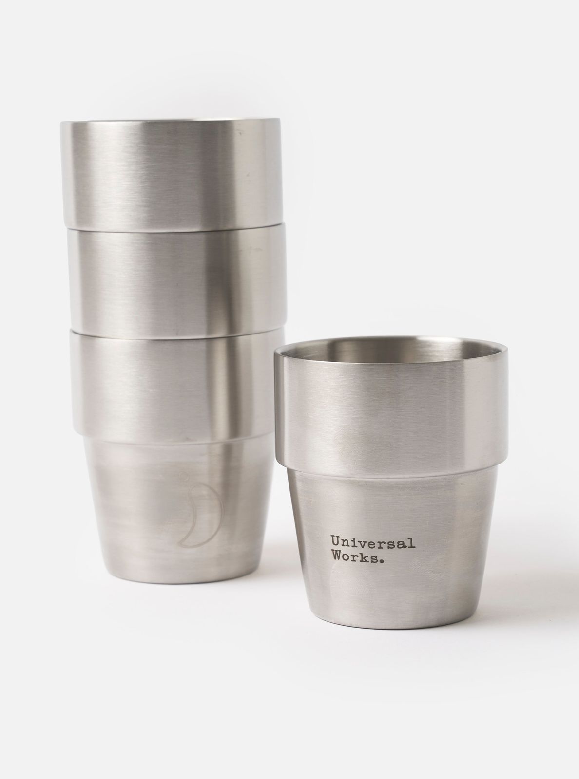 Chilly's X Universal Works Set Of 4 300ml Stackable Cups