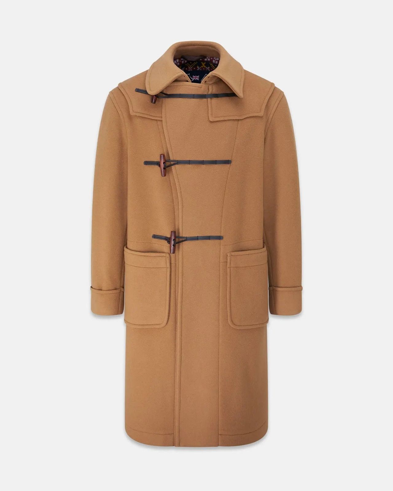 Men's Byron Duffle Coat Camel
