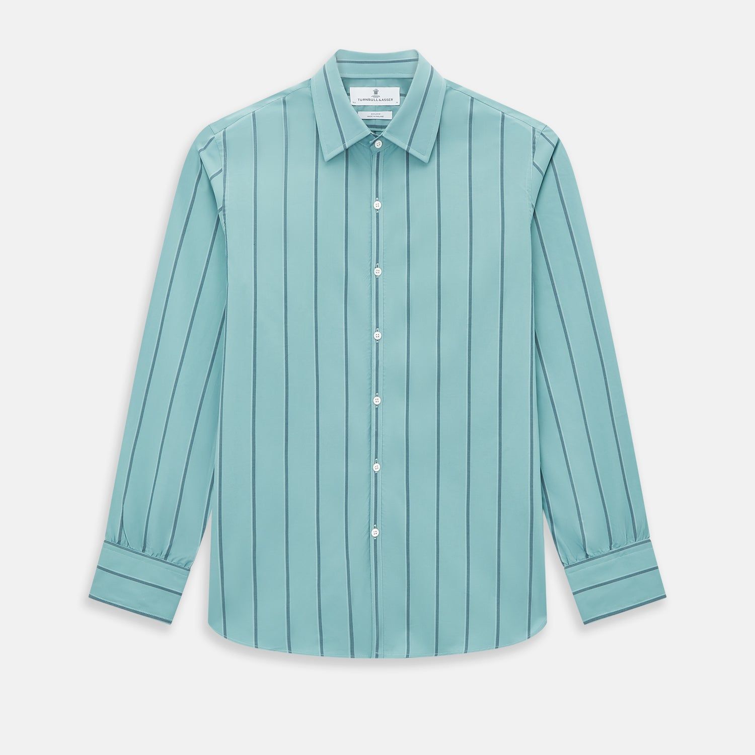 Sage Track Stripe Westminster Shirt
