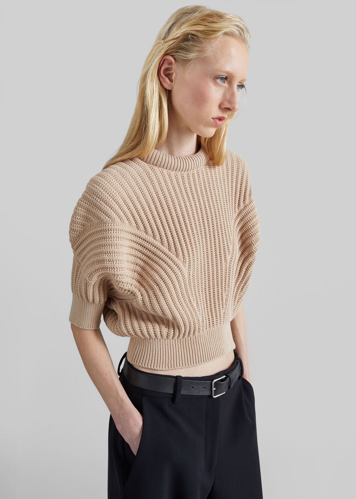 Sportmax Fatti Sunburst Patterned Sweater - Beige