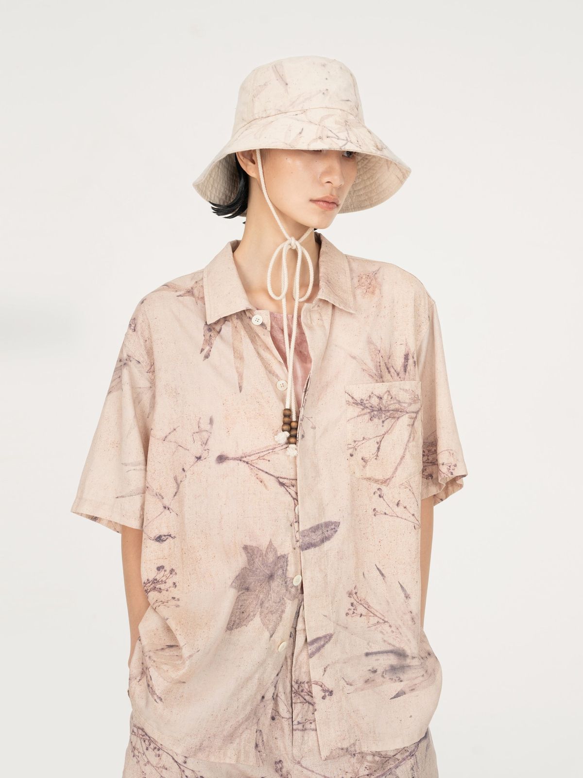 BAMBOO BOTANICAL DYED FISHERMAN'S HAT