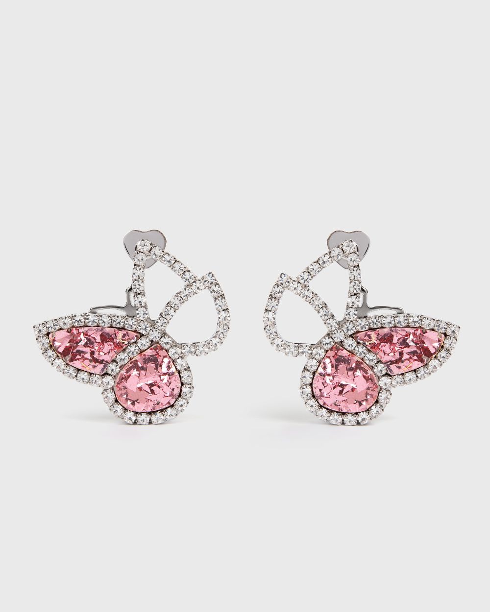 Pink Butterfly Earrings