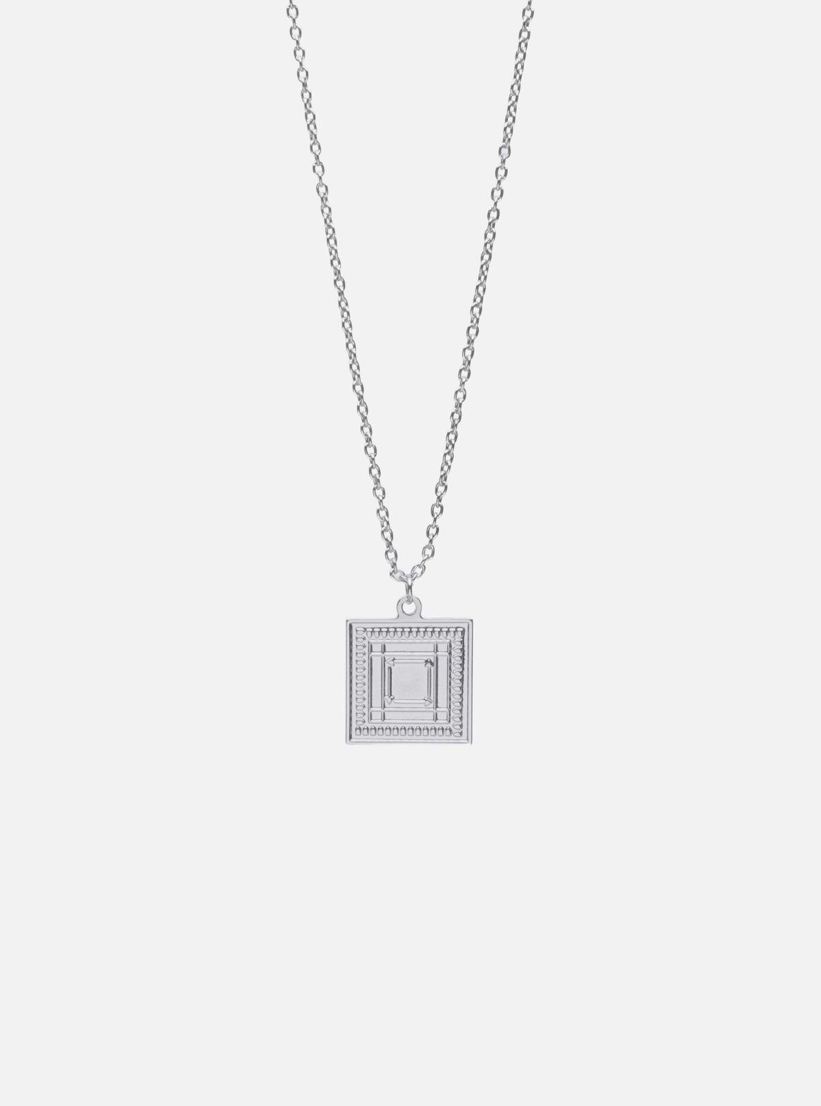A. Society X Universal Works Silver Necklace