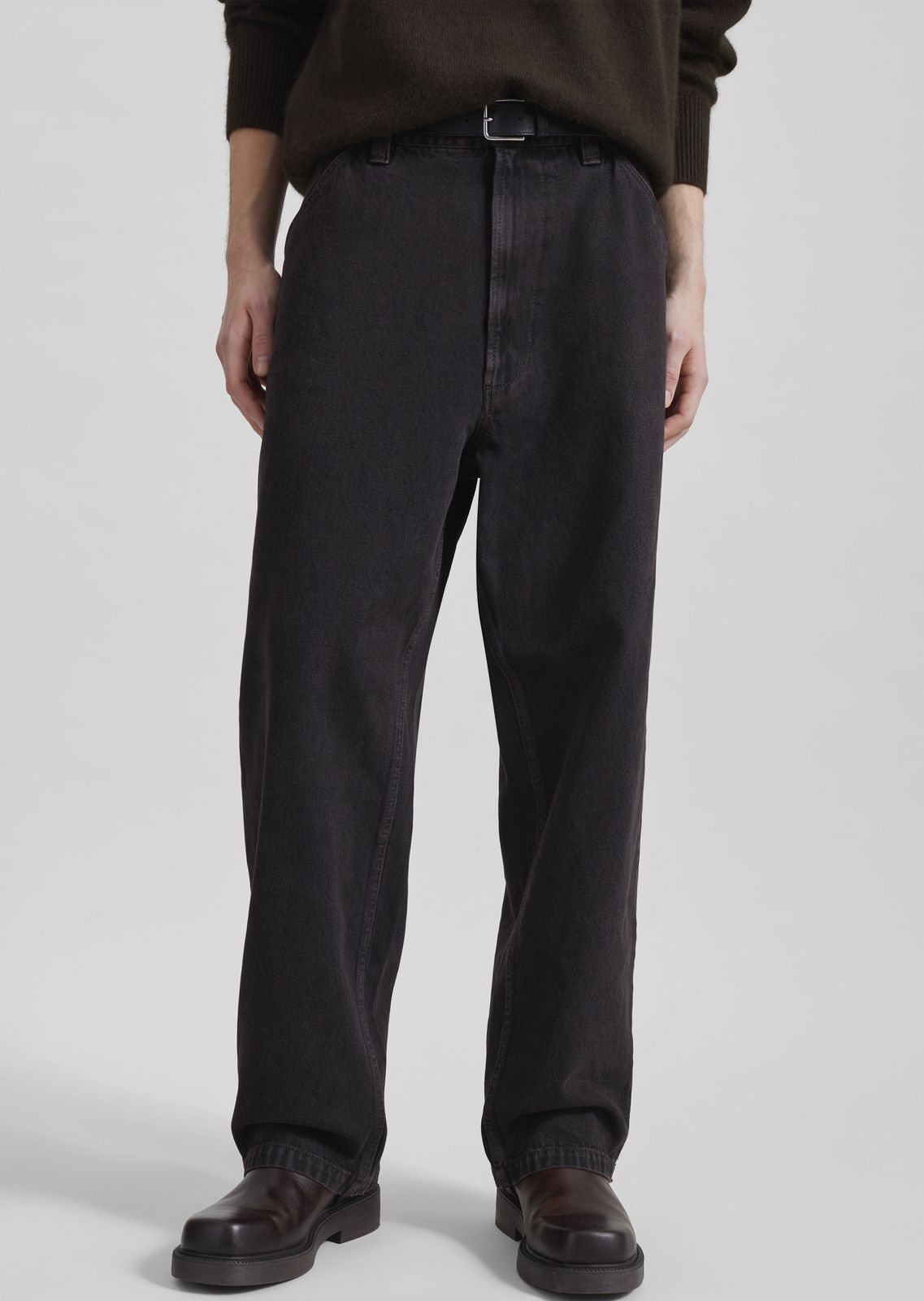 Bale Denim Pants - Brown