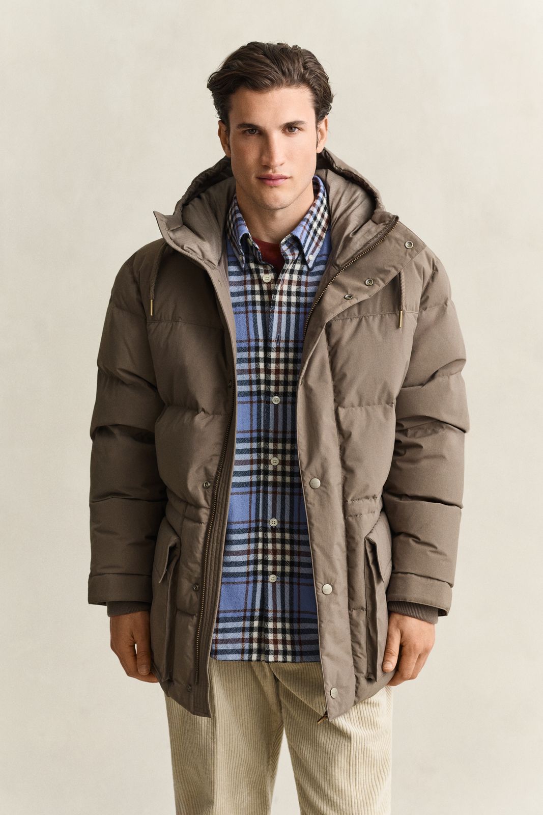 Down Parka - BLACK