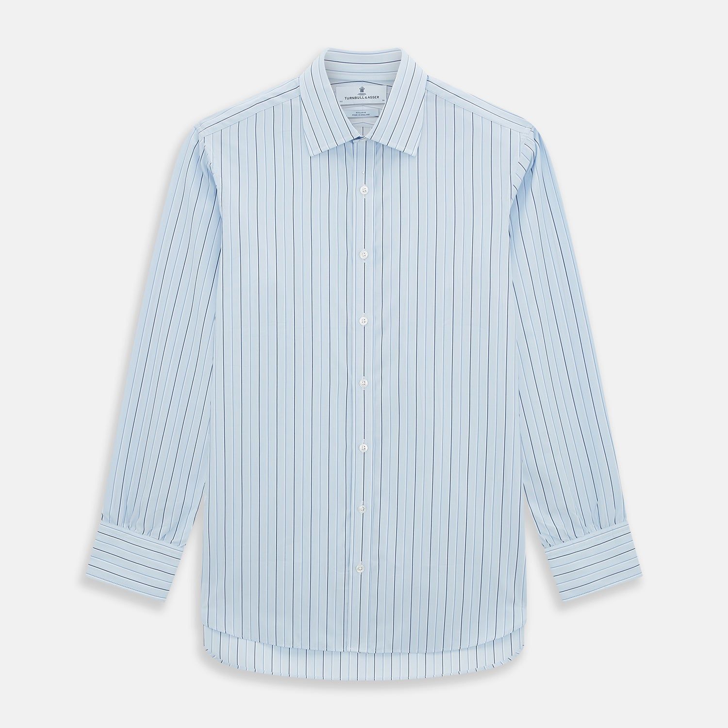 Navy And Blue Combination Stripe Mayfair Shirt
