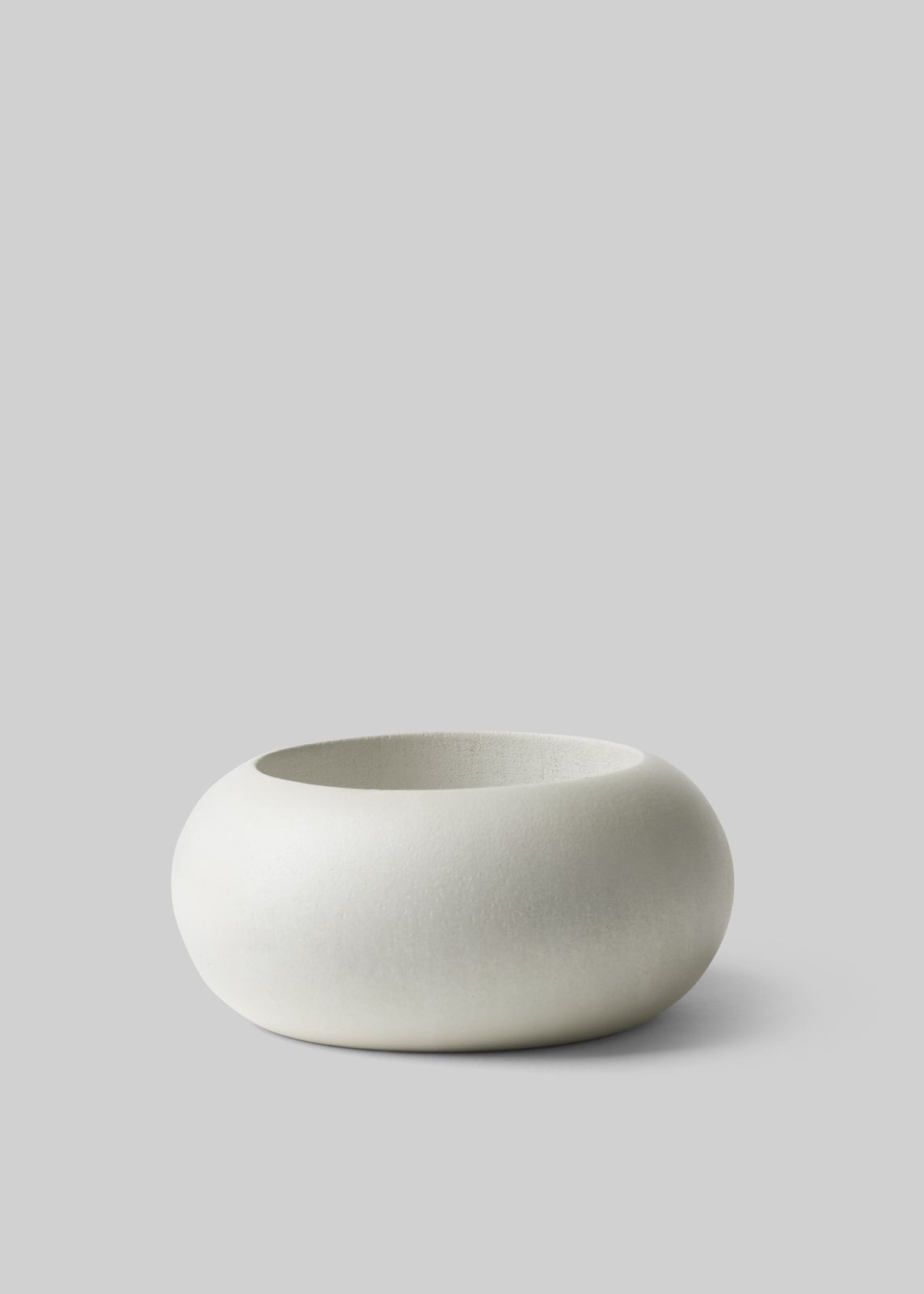 Romie Objetti x The Frankie Shop Chunky Round Bangle - Cement