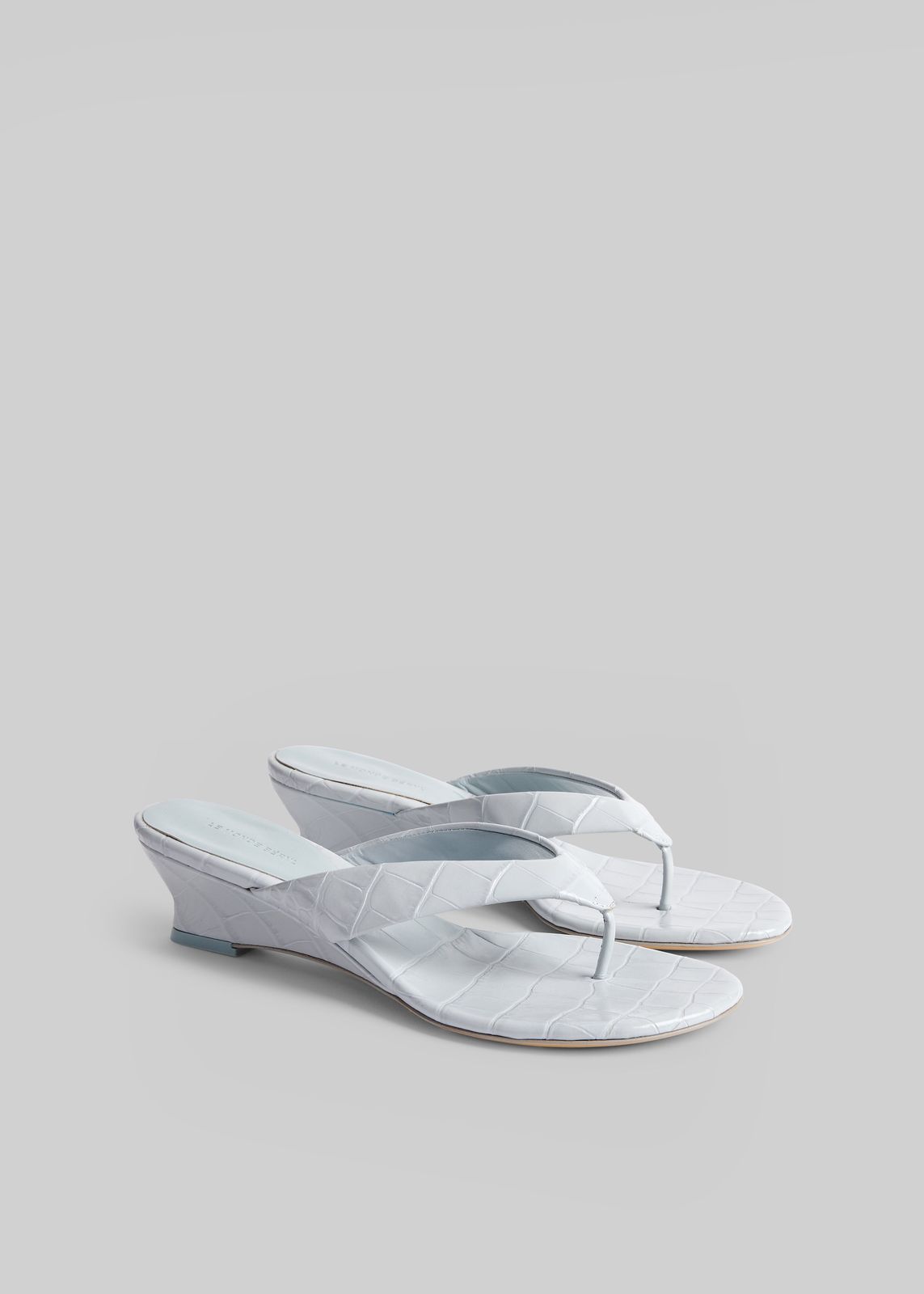 Le Monde Beryl Micro Wedges Thong - Blue