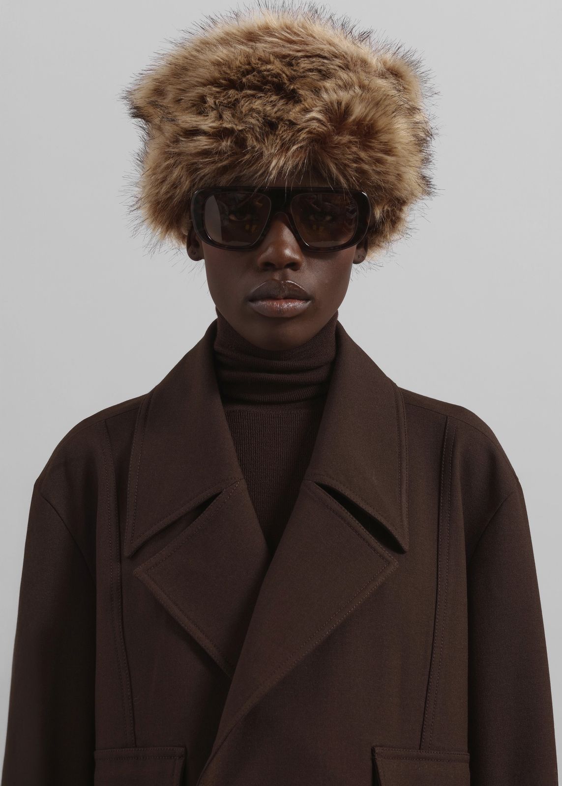 Bansko Faux Fur Hat - Beige