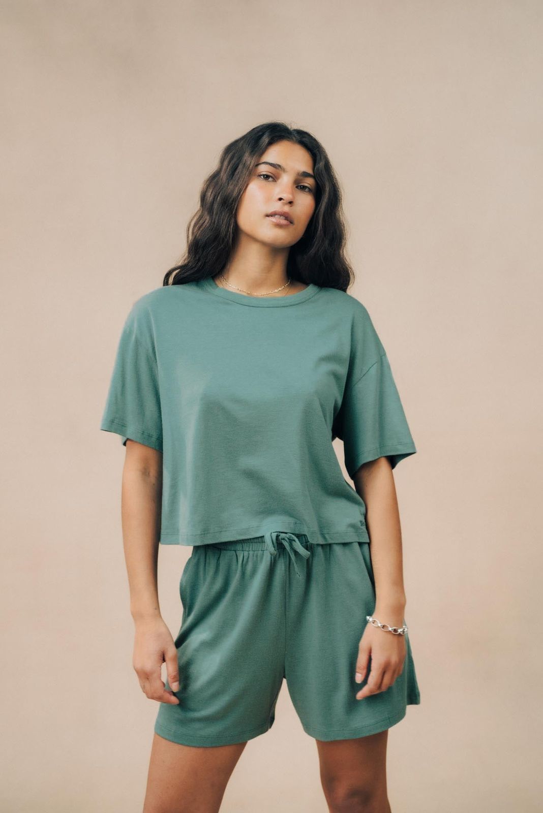 Boxy Short Pj Set