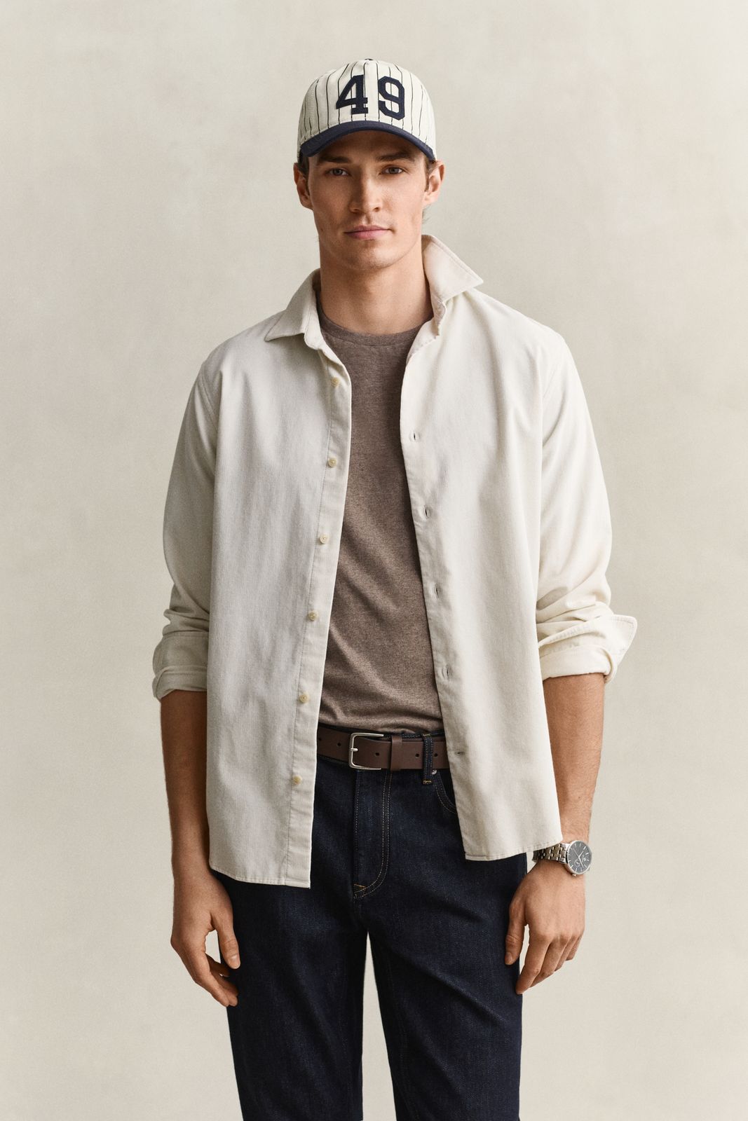 Corduroy Shirt - EVENING BLUE