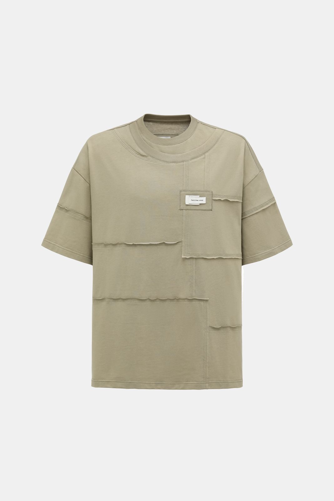 DISTRESSED DECONSTRUCTED OVERSIZE T-SHIRT