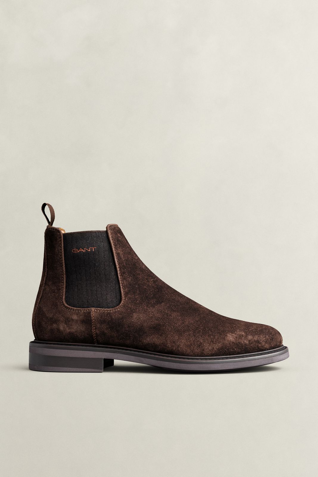 St Fairkon Suede Chelsea Boots - WEATHERED BROWN