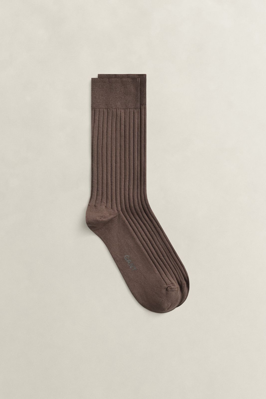 Pima Cotton Socks - SHADOW BROWN