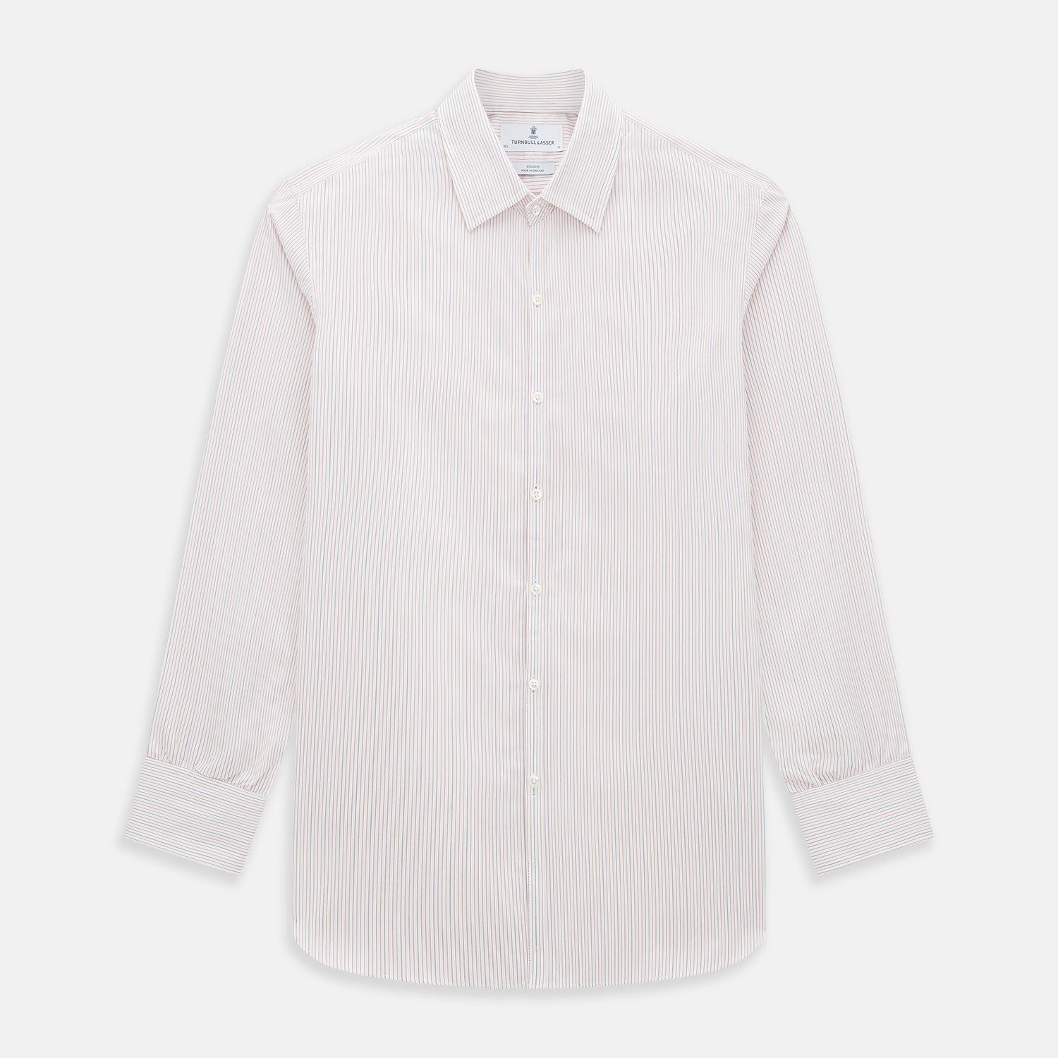 Red Hairline Stripe Westminster Shirt