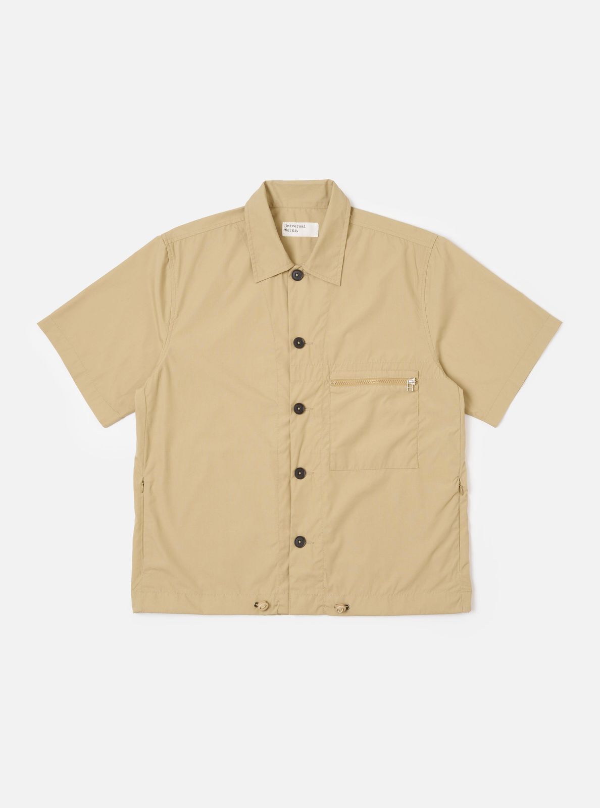 Sand Recycled Polytech Z Tech Overshirt
