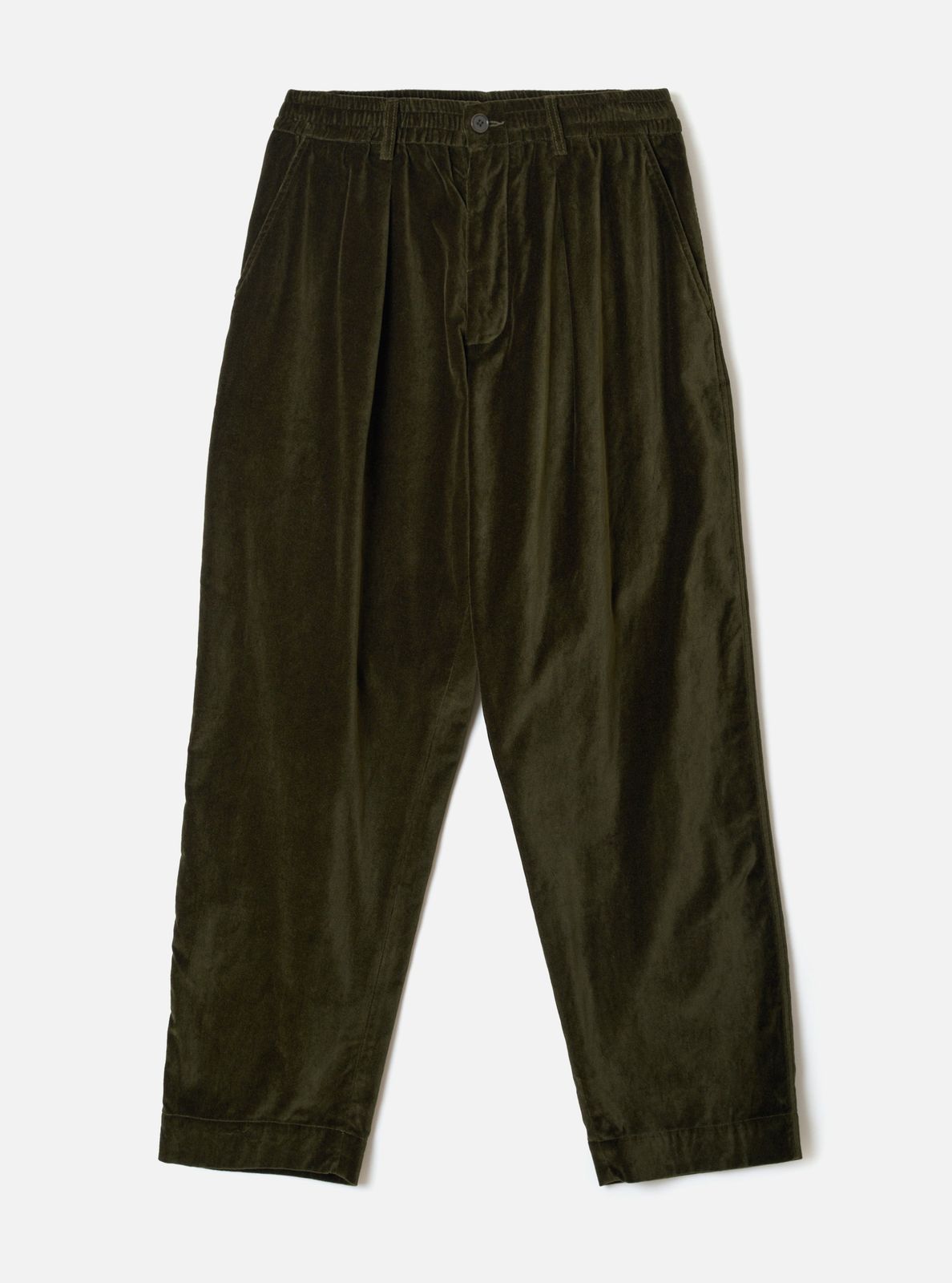 Olive Cph Velvet Oxford Pant