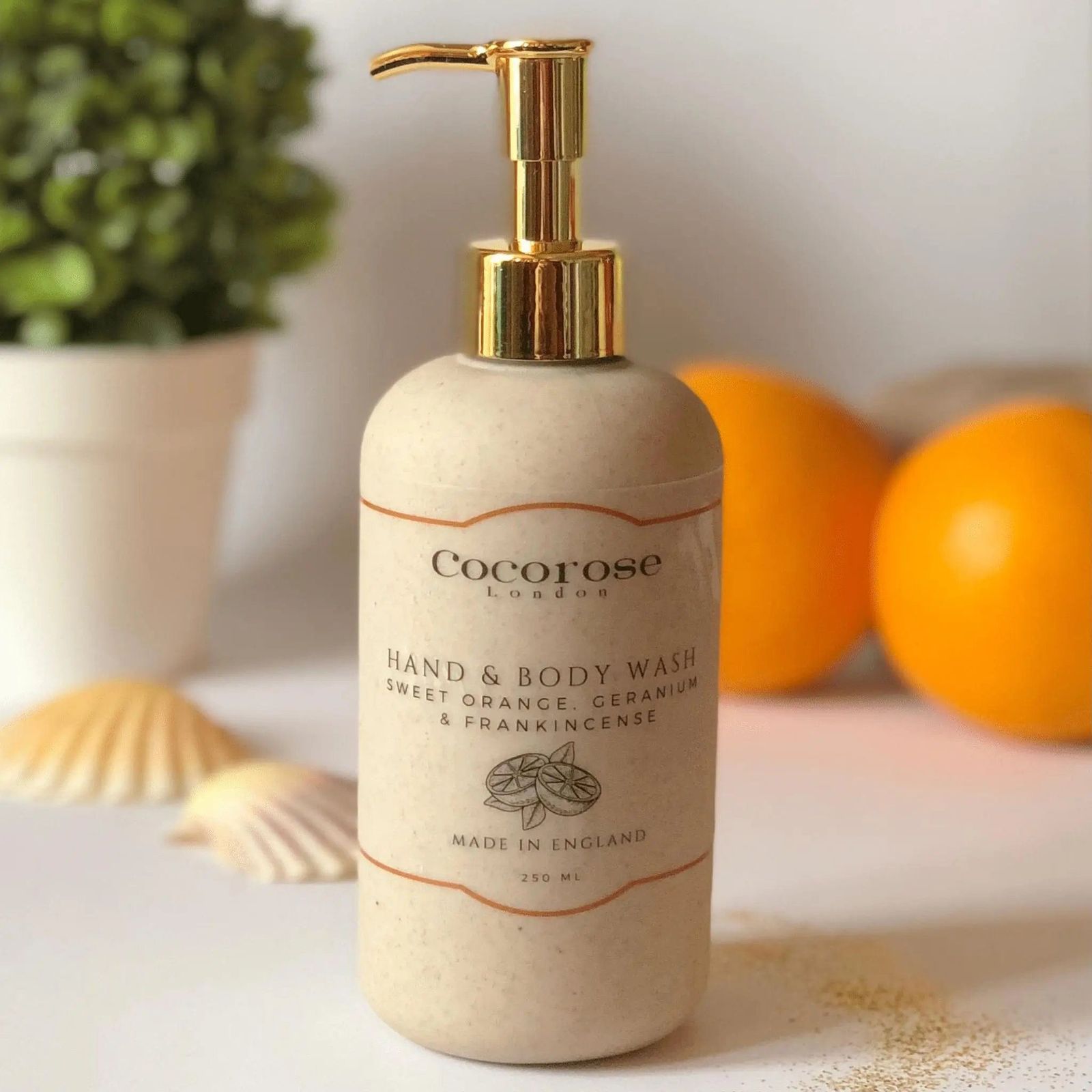 Hand & Body Wash - Sweet Orange Geranium & Frankincense