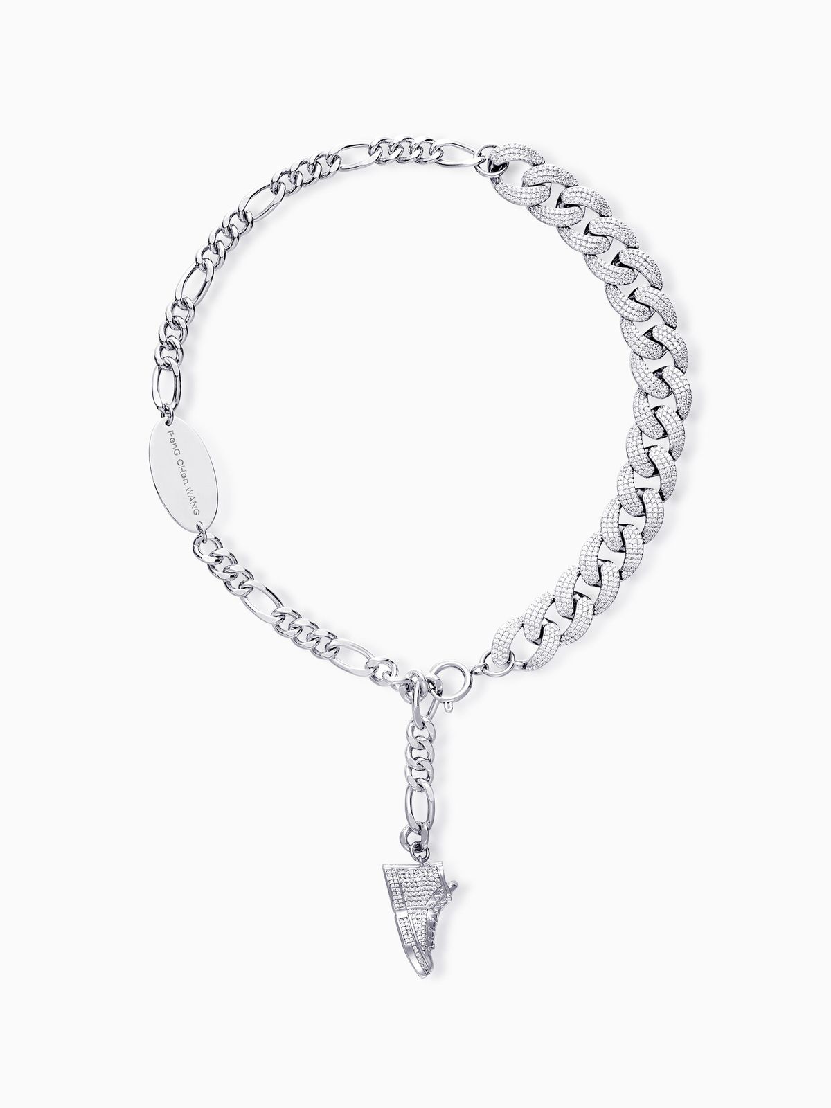 METAL SHOE NECKLACE