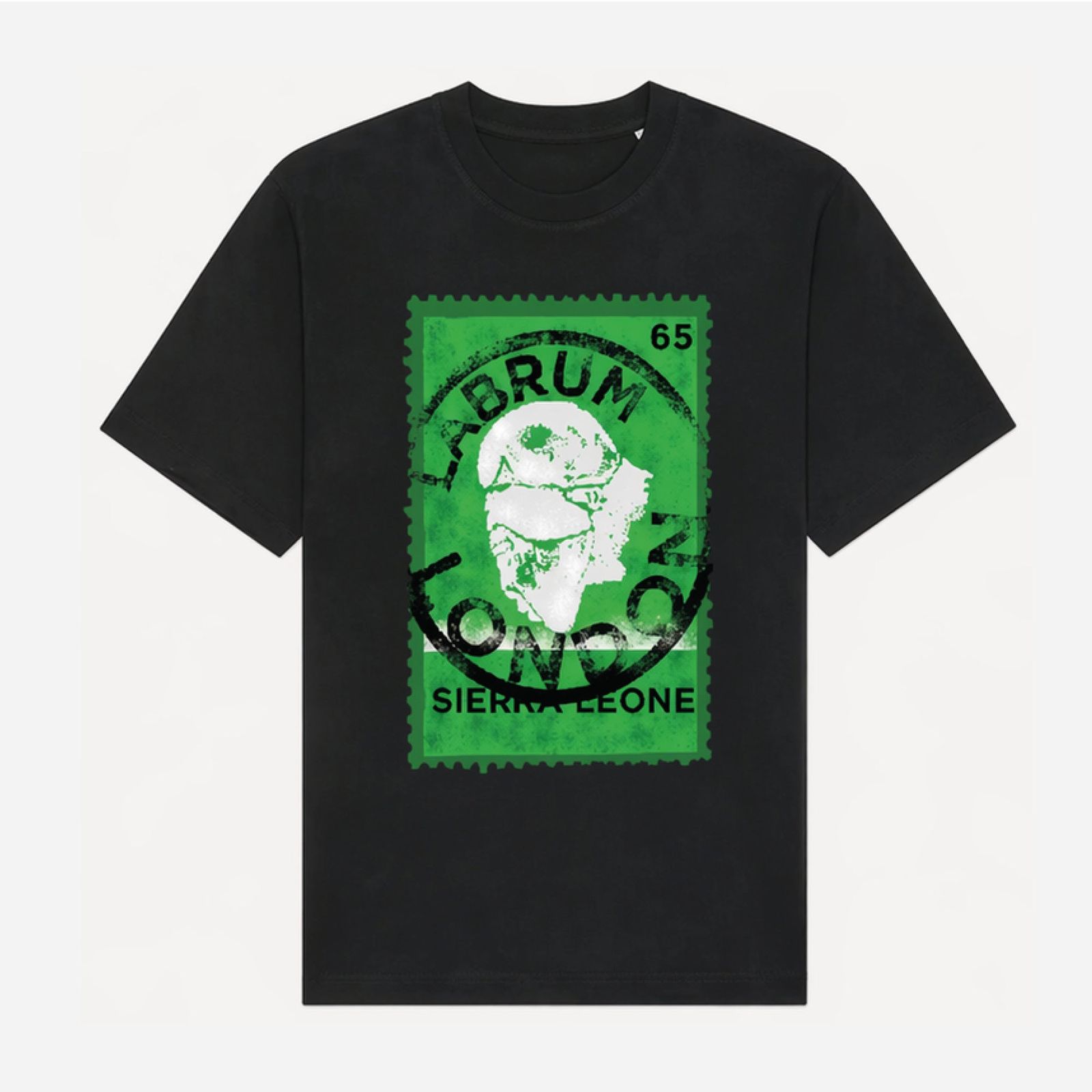 Black Sierra Leone Independence T-Shirt