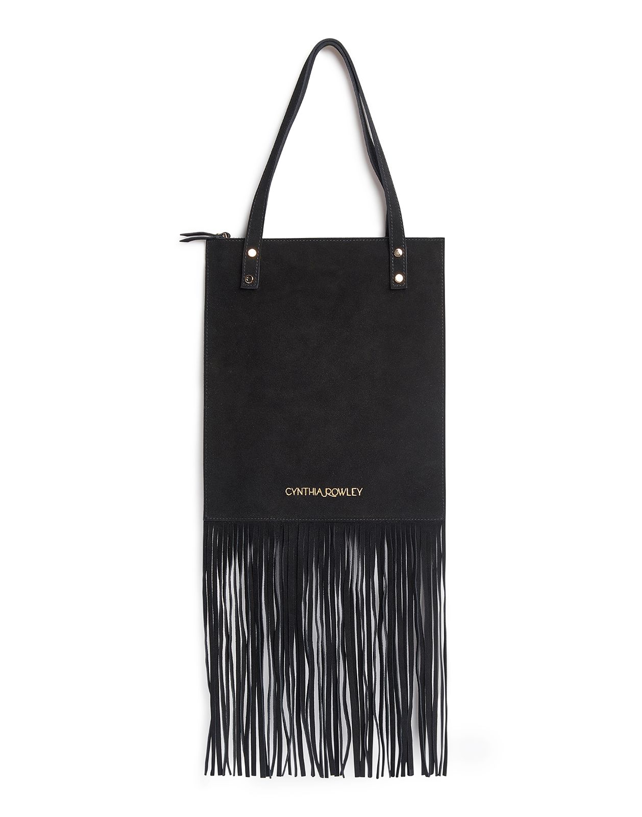 Felicity Fringe Suede Tote