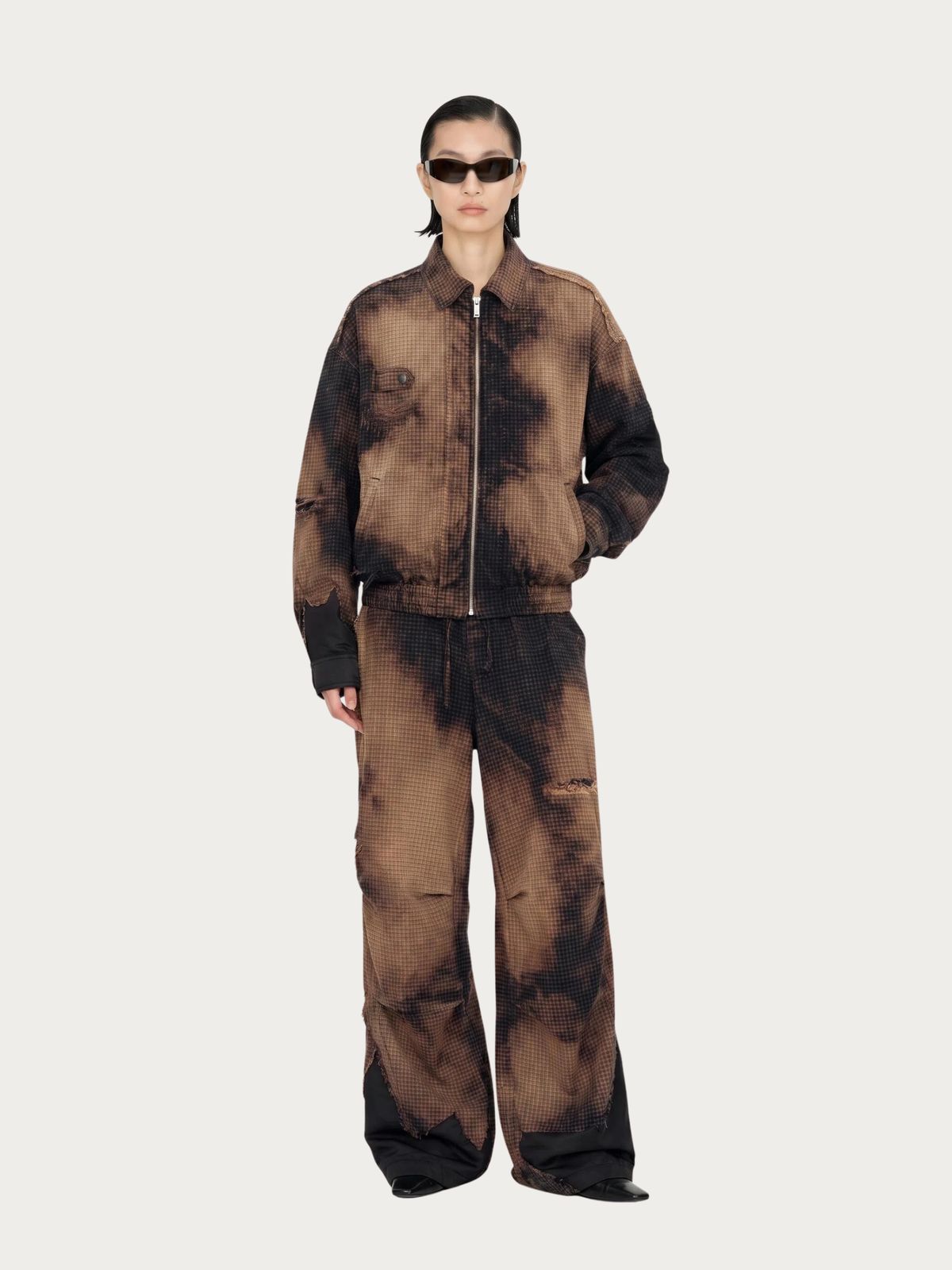 DECAYED CHECK JACKET