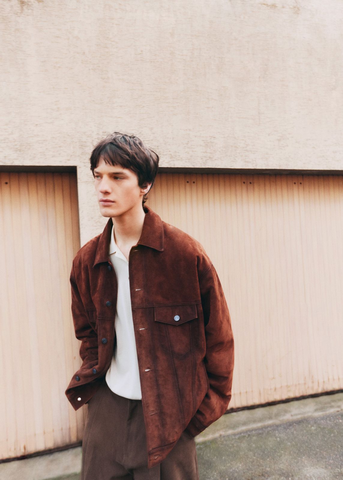 Conan Suede Jacket - Brown