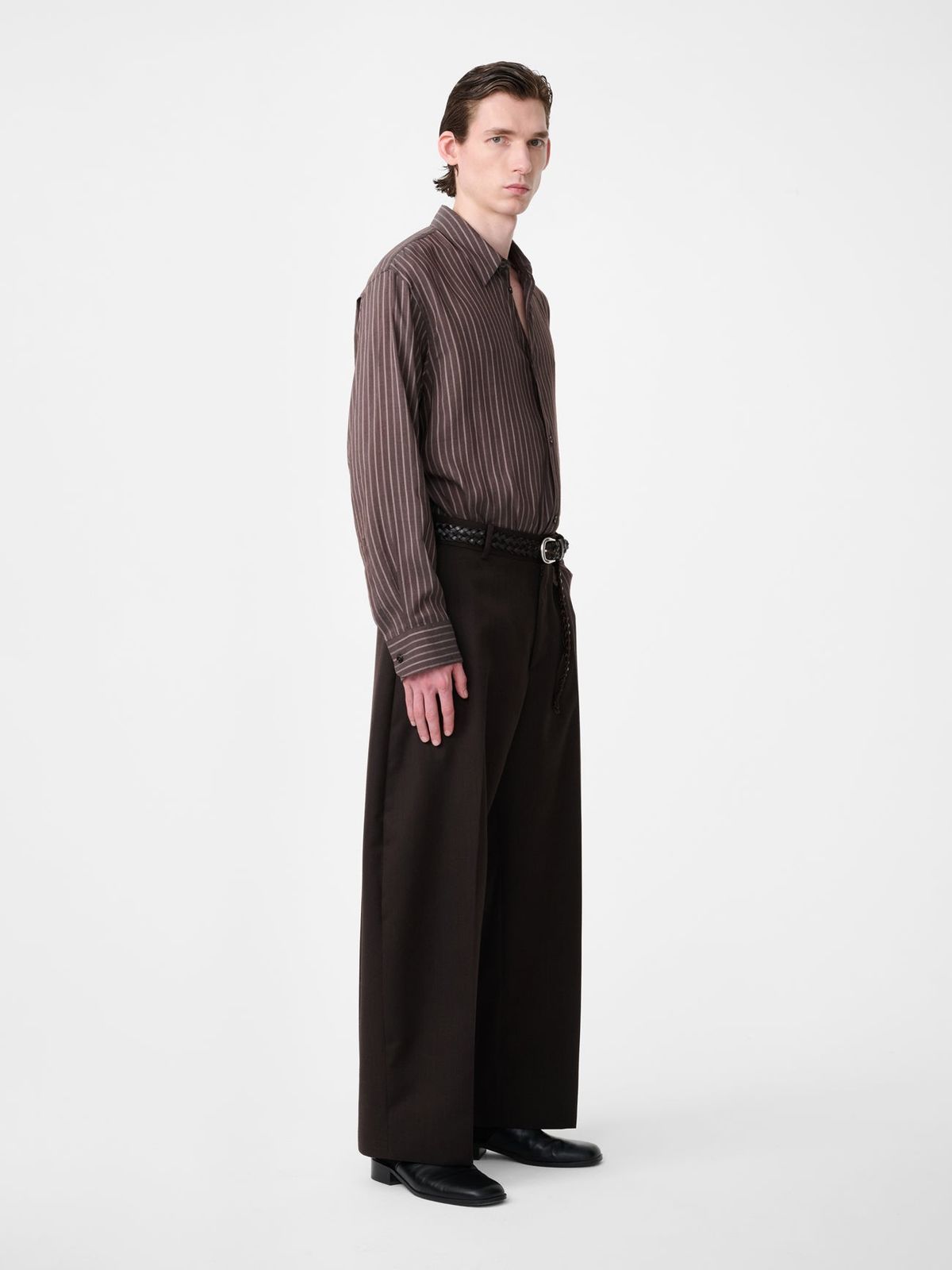 Fume Tailored Pant In Coffee