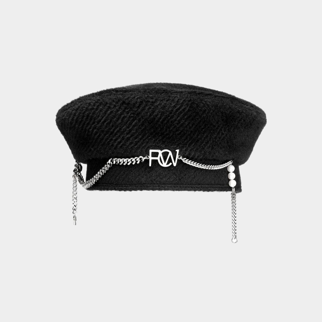 PHOENIX METAL-DECORATED BERET